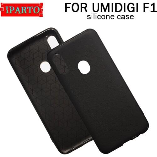 For UMIDIGI F1 Case Original Anti-Knock Shockproof Protector Soft TPU Silicone Case Back Case Cover for UMIDIGI F1