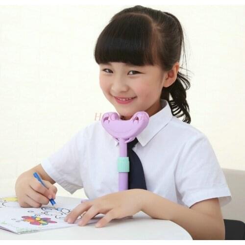 Neck Care Tool Primary School Children Writing Vision Protector To Prevent Myopia Posture Bracket Child Cervical Plastic Frame