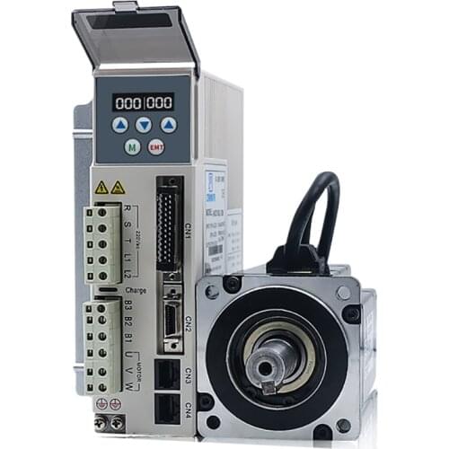 JMC 1.5KW 130mm 130JASM515230K-17BCT+JASD20002-20B 220VAC Servo Motor Drive Kit 4.78NM 17-Bit Encoder 3000rpm With 3M Cable