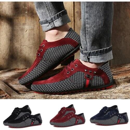 LIN KING Mens Loafers