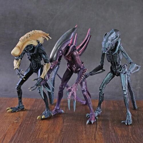 NECA AVP Alien VS. Predator Arachnoid Chrysalis Razor Claws Alien 7" Scale PVC Action Figure Collectible Model Toy