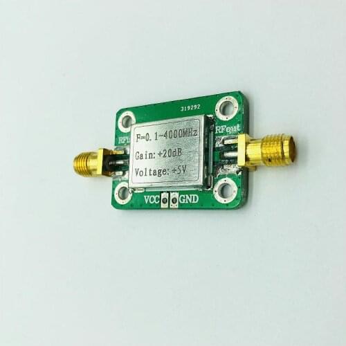 Pcb Rf Microwave Amplifier 0.1--4000mhz 20db For Fm Broadcasting Remote Control Receivers