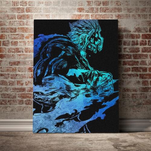 Boku no hero academia all might bnha poster Canvas Wall Art Decoration prints for living Kid Children room Home bedroom decor