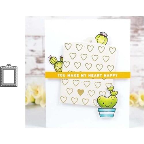 Small Label Metal Cutting Dies for Scrapbooking Mold Cut Stencil Handmade Tools DIY Card Make Mould Model Craft Decoration New