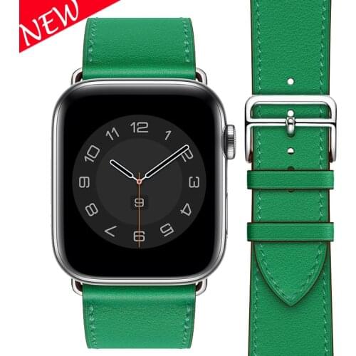 Newest Single Tour leather band for apple watch 6 5 4 3 2 1 smart watchbands iwatch 38mm 42mm 40mm 44mm straps