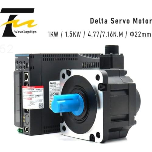 Delta B3 1KW 1.5KW Servo Driver ASD-B3-1021-L ASD-B3-1521-L and Motor ECM-B3M-E21310RS1 ECM-B3M-E21315RS1 7.16NM 8.17A 2000RPM