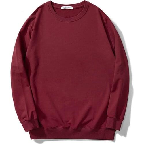 Plus size mens autumn long sleeve solid sweatshirt bust 160cm 5XL 6XL 7XL 8XL 9XL 10XL 11XL simple loose casual sweatshirt men
