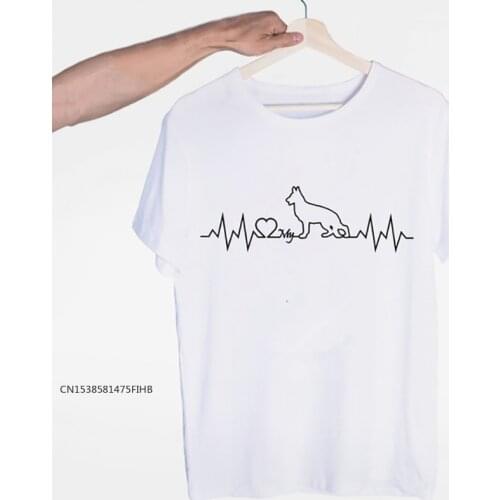 Funny T Shirt Women Harajuku Cute French Bulldog German Shepherd T-Shirt Pit Bull Tshirt Top Female Premium Lady Tee Shirts