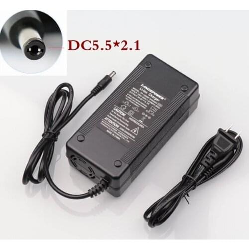 100pcs 54.6V 3A Battery Charger For 13S 48V Li-ion Battery electric bike lithium battery Charger