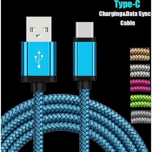 USB Type C Charging Cable For Samsung Galaxy A50 A51 A70 A71 S9 S8 S10 1/2 Meter Long Phone Charger Oneplus 7 7T Pro Short Cord