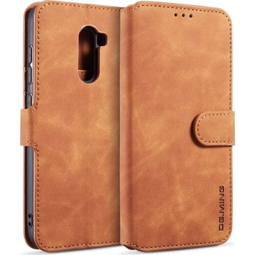 For Xiaomi Poco F1 smart phone leather case protection cover