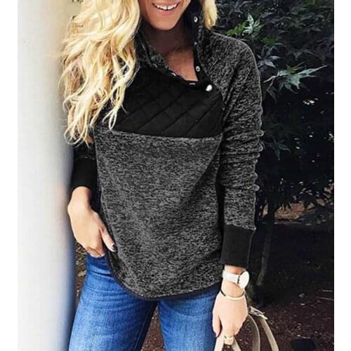 Women Winter Turtleneck Faux Fur Hoodies Autumn Long Sleeve Patchwork Warm Plush Sweatshirts Lady Plus Size Casual Tops