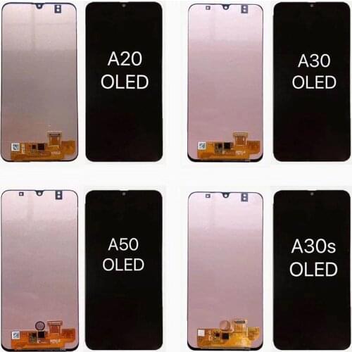 For Samsung A30 A50 A50S LCD screen display A305 A305F A305F/DS A50 A505 A505F A507 A507F assembly For Samsung A20 LCD Diaplay