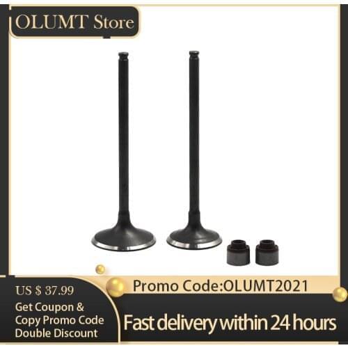 1/2Pairs Motorbike Engine Parts Intake Exhaust Valve Stem Kit For SUZUKI Djebel250 DR250 DR-Z250 Djebel DR DR-Z DRZ 250