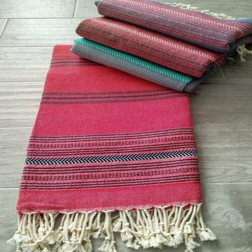 1 Pcs Organic Cotton Peshtemal Soft Tissue It can be used on the beach, pool or shower It is harmless to health