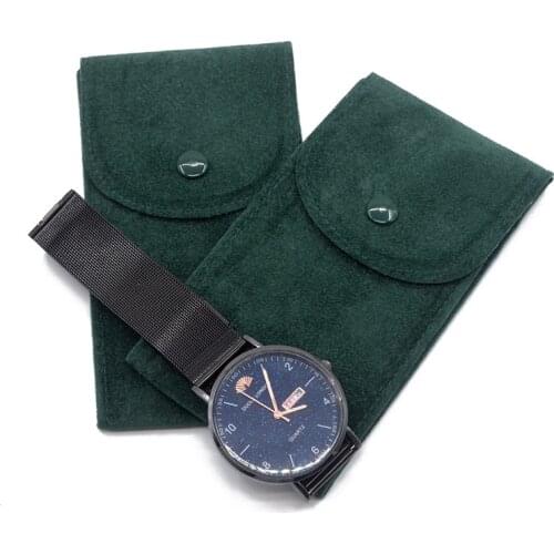 10Pc Watch Storage Bag Watches Pockets Dust Protect Collection Portable Watch Protection Bag