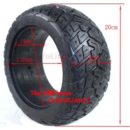 200x90 SolidTubeless Tyre Fits Electric Scooter Balance car Torque Car 200*90 Explosion-proof Solid Wheel Tires