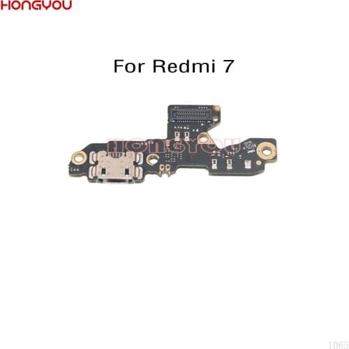 50PCS/Lot For Xiaomi Redmi 7 USB Charging Dock Board Charge Plug Socket Jack Port Connector Flex Cable