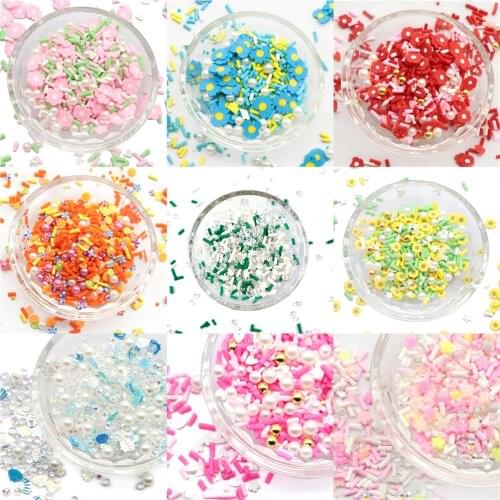 David accessories 10G/pack Soft Polymer Clay Pearl DIY Phone Case Decoration Supply Handmade Accessories,10Yc13522