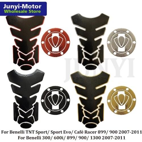 Oil Fuel Tank Pad Gas Cap Cover Stickers Decal For Benelli 300 600i 899 900 1300 2007 2008 2009 2010 2011 Protector Motorcycle