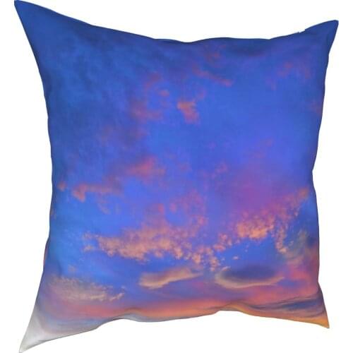 Some small clouds under the setting sun sky pillow cover fashion sofa bedroom color home decoration pillow