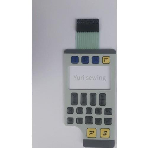 GEMSY control box operation panel sheet board keypad membrane sticker paper industrial sewing machine parts