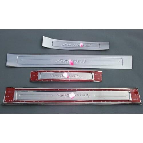 Suitable for Honda 9.10 generation Accord stainless steel door sill strip 14-17 version 9th generation Accord welcome pedal