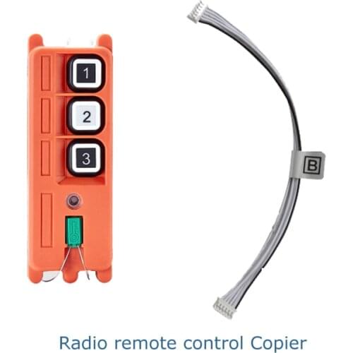 Telecontrol Telecrane compatible electric wireless industrial radio remote control transmitter or receiver paring tool copier