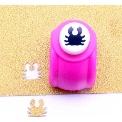 Free shipping 5/8" paper crab cutter 15mm shapes craft punch diy puncher paper cutter scrapbooking punches scrapbook