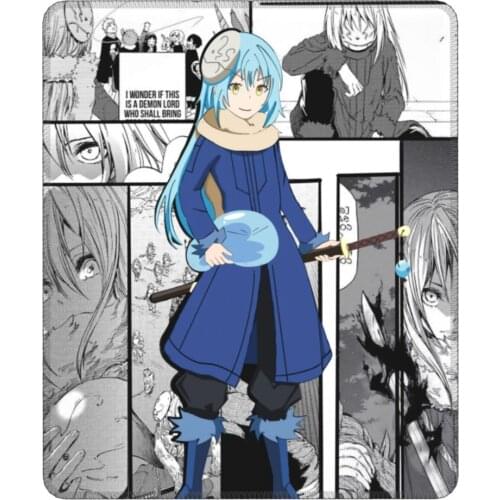 Rimuru Tempest Gaming Mouse Pad Got Reincarnated As a Slime Tensei Shitara Suraimu Datta Ken Mat Rubber PC Table Decor Cover