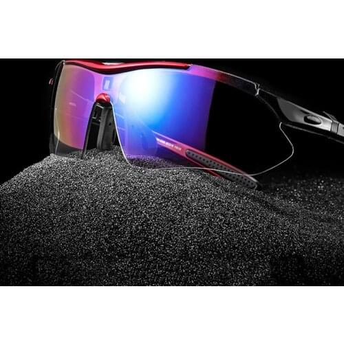 ROCKBROS Cycling Sunglasses Photochromic Polarized Myopia Men and Women Outdoor Sports Windproof Sand Bike Glasses