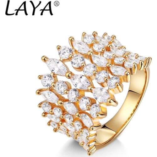 Luxury Super Big Ring Paved Zirconia 925 Sterling Silver Jewelry Accessories Engagement Wedding Crystal Shiny Rings For Women