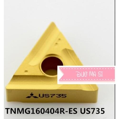 TNMG160404R-ES US735/TNMG160408R-ES US735. cutting blade, turning tip,suitable for MTJNR MTFNR WTJNR WTENN Series Lathe Tool