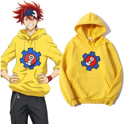 Takerlama SK8 Infinity Hoodie Reki Cosplay Yellow Womens Men Streetwear Daily Casual Sweatshirt Pullover Coat Plus Size Hoodies