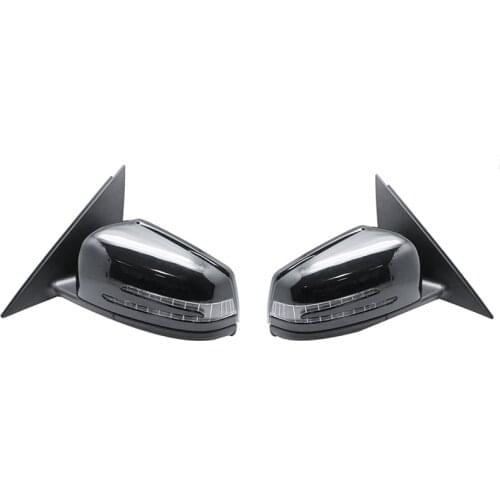 2 Pcs for 2011-2014 Mercedes Benz W204 C-Calss C200 C250 C300 C350 Door Power Rear View Mirror, Left Side & ​Right Side