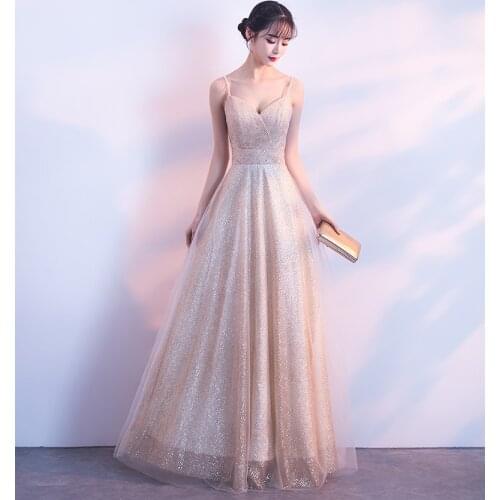 Beauty Emily New Style Evening Dresses 2020 Sexy sequins celebrity spring formal dresses evening gown
