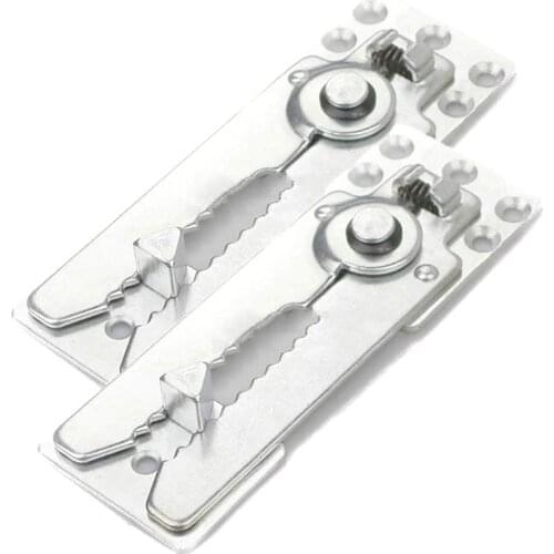 2 Packs of Sectional Sofa Connector, Metal Sectional Sofa Furniture Connector Couch Clamp Sectional Connectors for Sliding Sofa