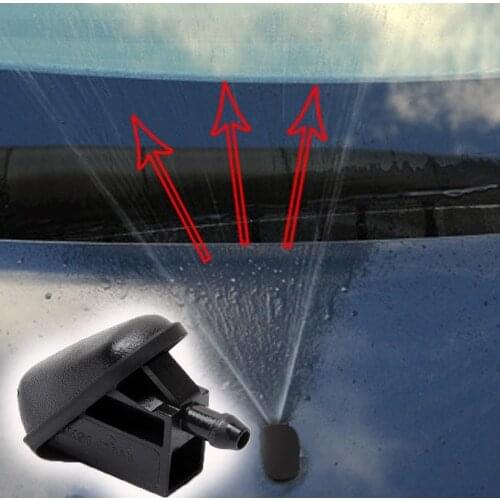 2X Car Windshield Wiper Jet Washer Nozzle Fan Shaped Water Spray for ford Focus 2013 OEM Classic Sprinkler Head AP-024