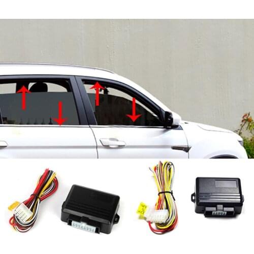 Car Power Window Roll Up Closer For 2 Doors 4 Doors Auto Intelligent Close Windows Remotely Close Windows Module Alarm System