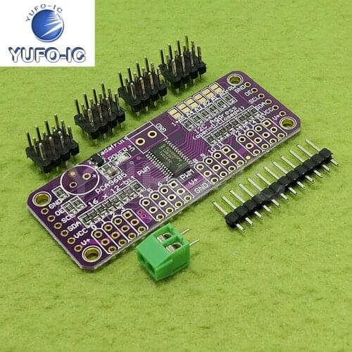 Free Ship 1PCS PCA968516-Channel 12-Bit FM + I2C Bus PWM Controller Servo Motor Control Module