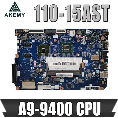 CG512 NM-B112 For lenovo 110-15AST motherboard LAPTOP Mainboard 5B20M56009 tested ok 100% working A9-9400 cpu