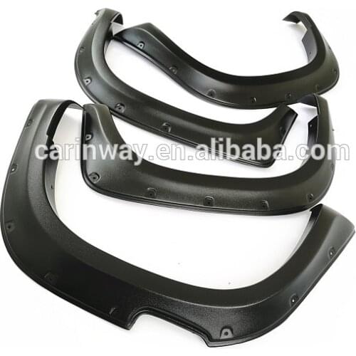 Thailand style Car fender with screws abs matte black wheel arch trim 4wd auto parts For Mitsubishi L200 L300 2019