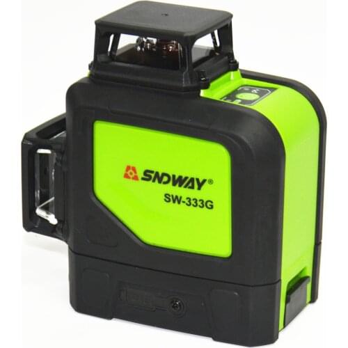 SNDWAY SW-333G Laser Level 3D/12 lines Vertical Horizontal High precision