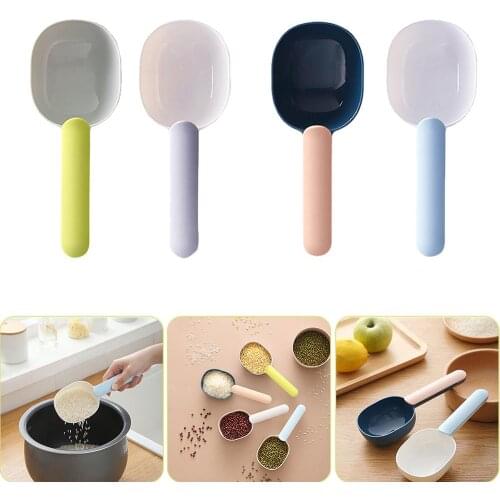 Mini Plastic Scoop Portable foldable Ice Shovel Flour Food Candy Ice Cream Scoop Measuring Scoops Shovels Party Kitchen Tools