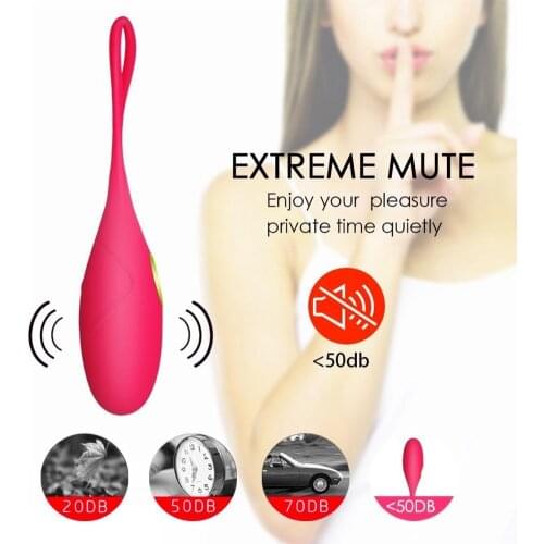 OLO Unisex USB Charging Teasing Vibrating Egg Vibrator Wireless Remote Control Vagina Masturbation Exercise Ball Sex Products