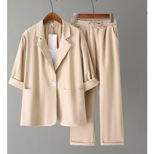 Женские летние брючные костюмы QLYFQY China At AliExpress