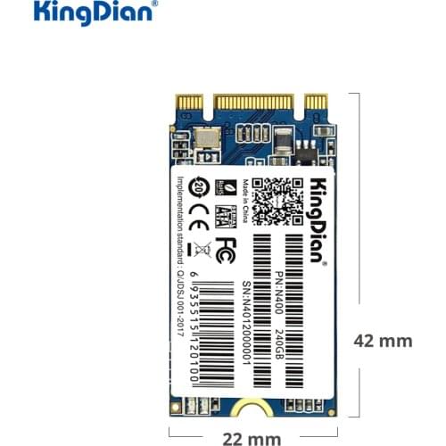 KingDian M.2 SSD 2242 32GB 64GB 120GB 240GB 512GB 1TB NGFF SSD Internal Solid State Drive Disk
