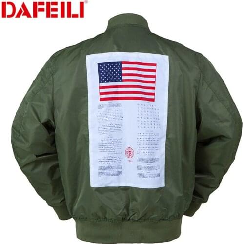 2019 autumn intage windbreaker wind breaker mens clothing military camouflage tactical army pilot air force ma1 bomber jacket