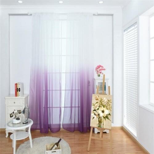 Curtain window curtain 100x200cm never fade curtain grommet home accessories