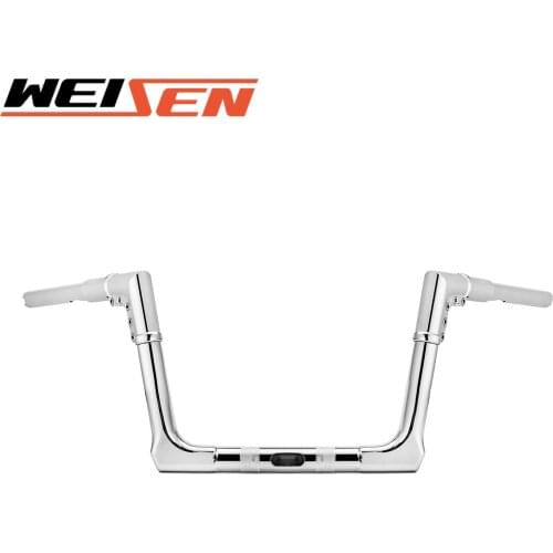 Motorcycle Parts For Harley 2015-2021 Road Glide FLTR FLTRXS FLTRU FLTRX Chrome 10" Rise Ape Monkey Bar Handlebar Steel Pipe